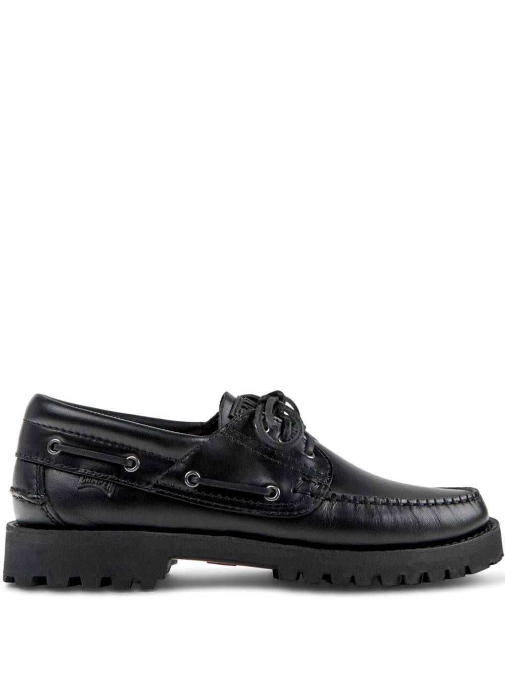 Camper Nautico 帆船鞋 - 黑色