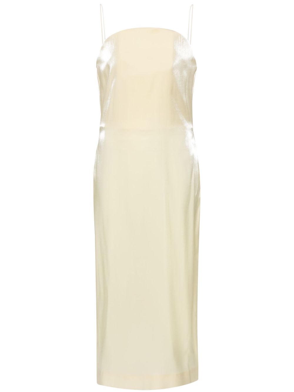 Jacquemus La Robe Carino 中长连衣裙 - 黄色