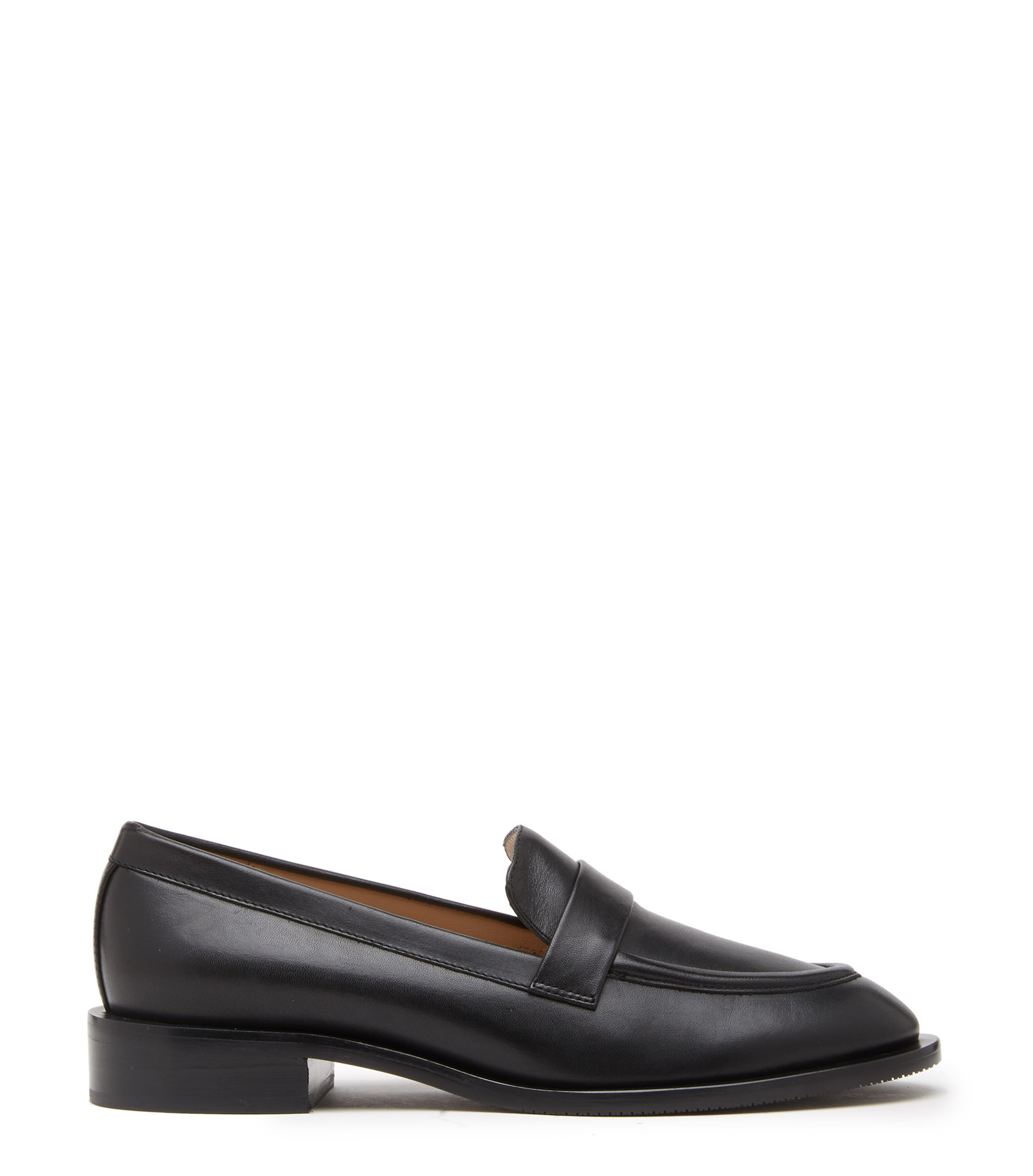 Stuart Weitzman Palmer Sleek Loafer - Woman Flats And Loafers Black 40