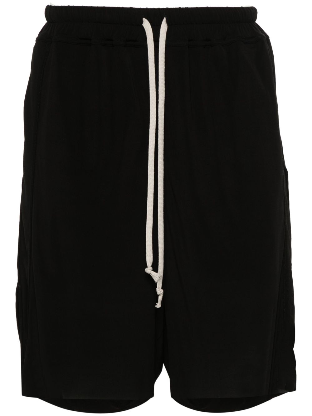Rick Owens 垮裤设计短裤 - 黑色