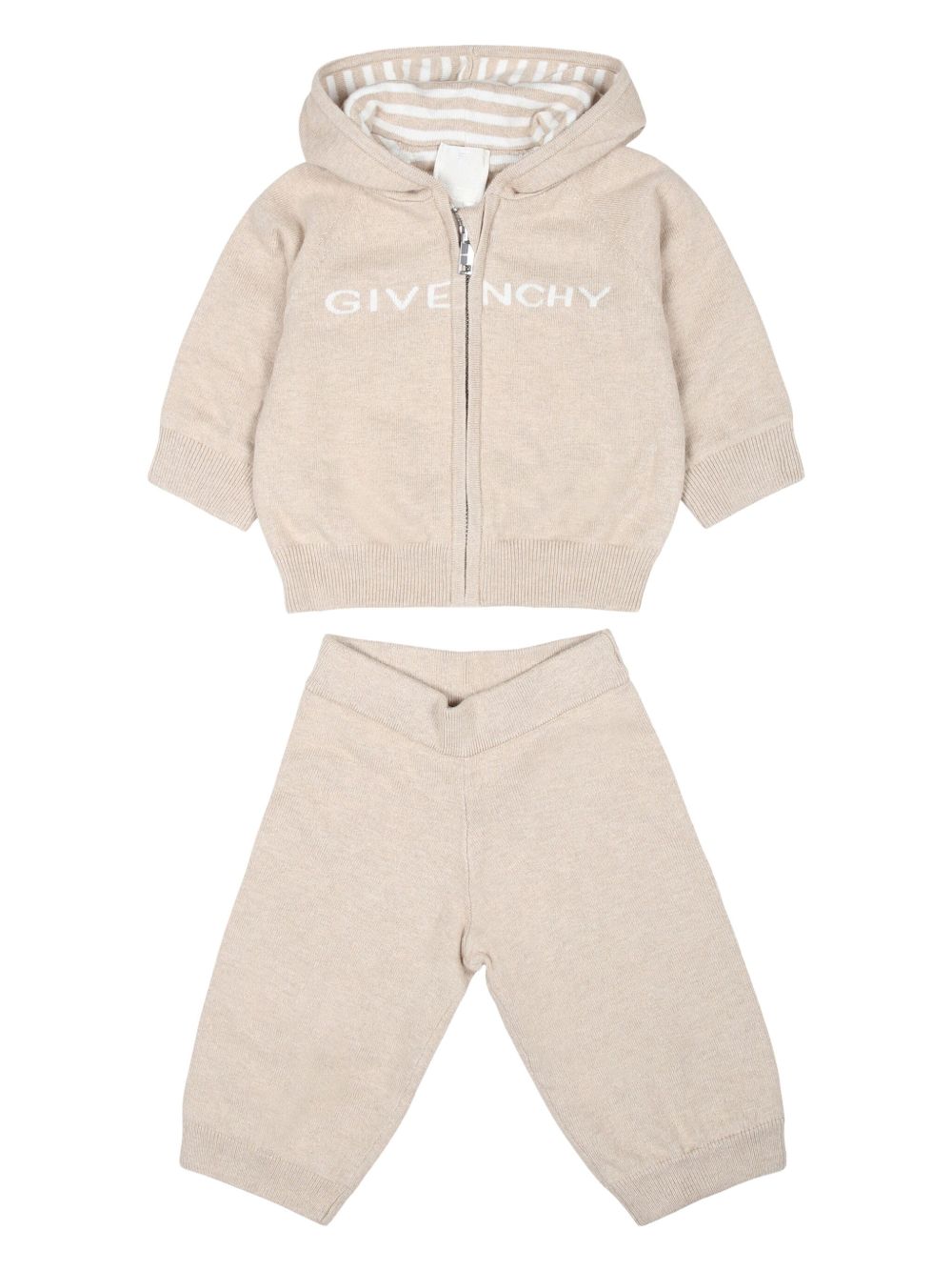 Givenchy Kids logo提花运动套装 - 中性色