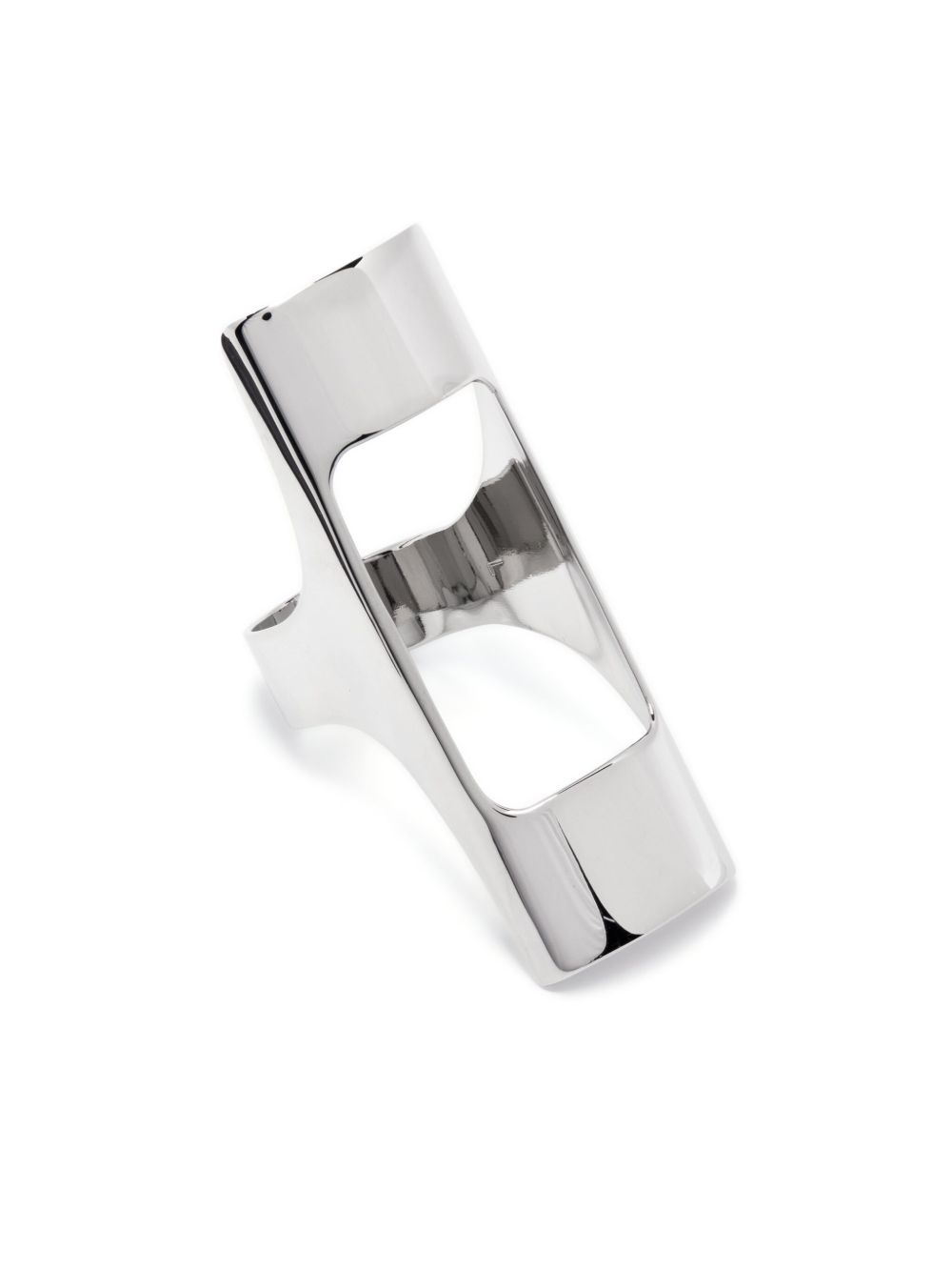 VETEMENTS Lighter Holder 黄铜戒指 - 银色