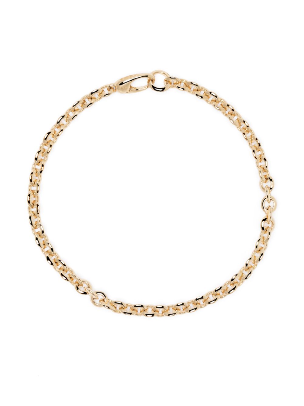 Lizzie Mandler Fine Jewelry 18K黄金链式手链 - 金色