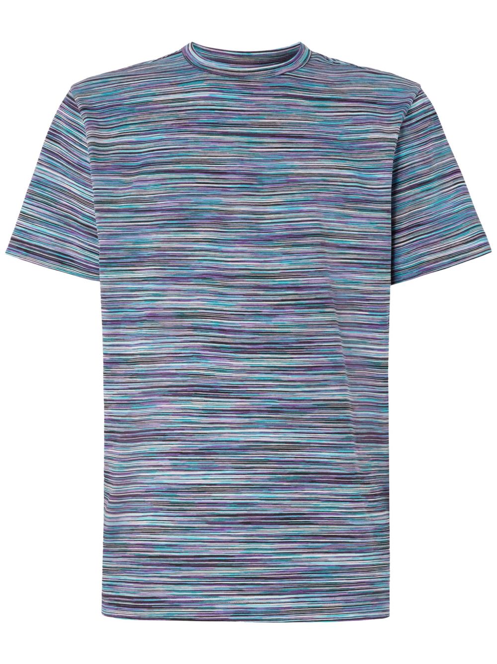 Missoni Slub 棉T恤 - 蓝色