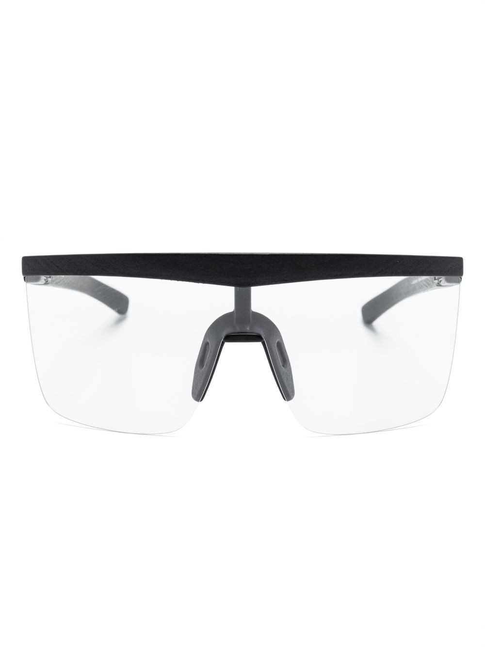 Mykita Trust 301 方框太阳眼镜 - 黑色