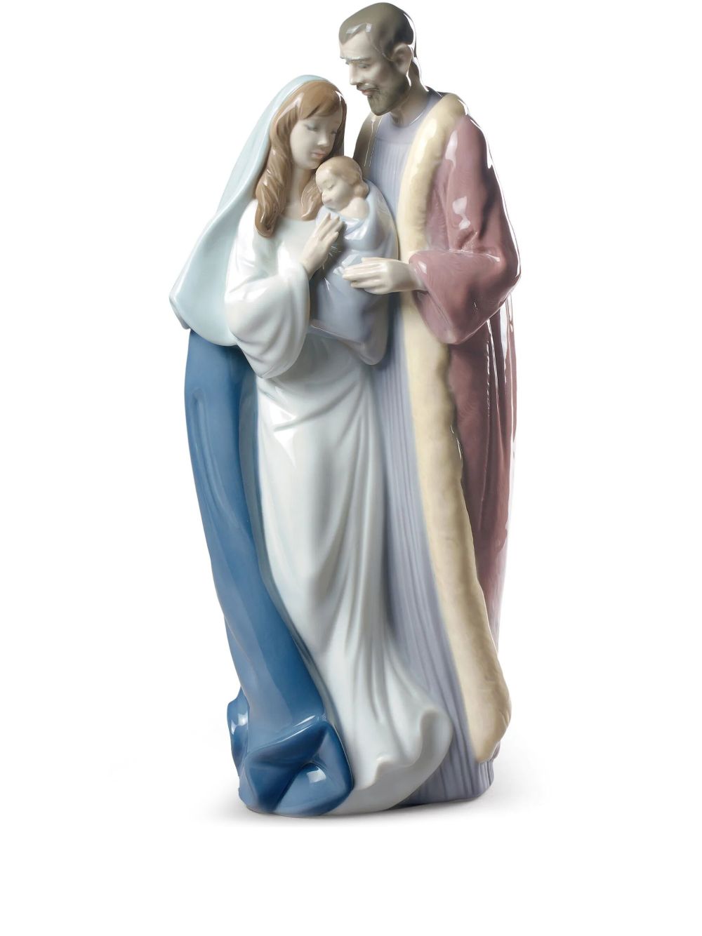 Lladró Blessed Family 陶瓷雕像（33厘米） - 彩色