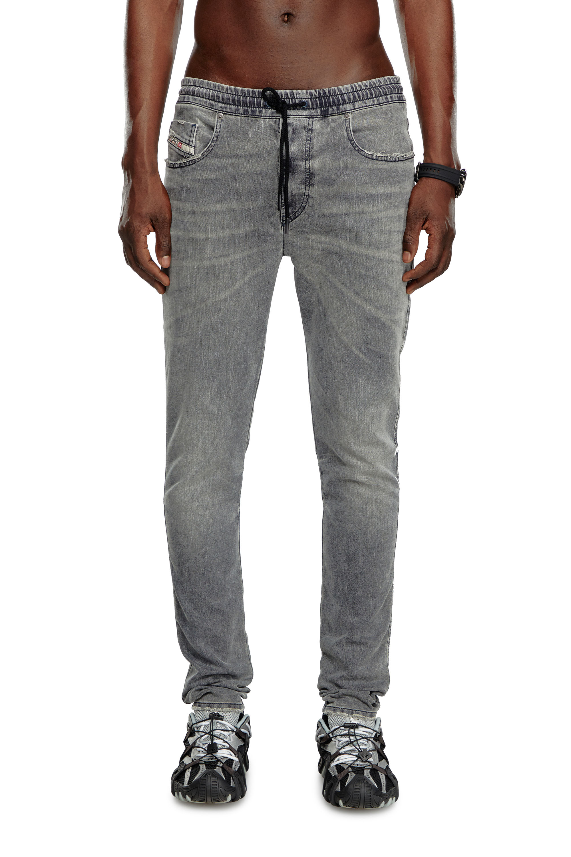 Diesel - Slim 2060 D-Strukt Joggjeans - Jeans - Man - Grey