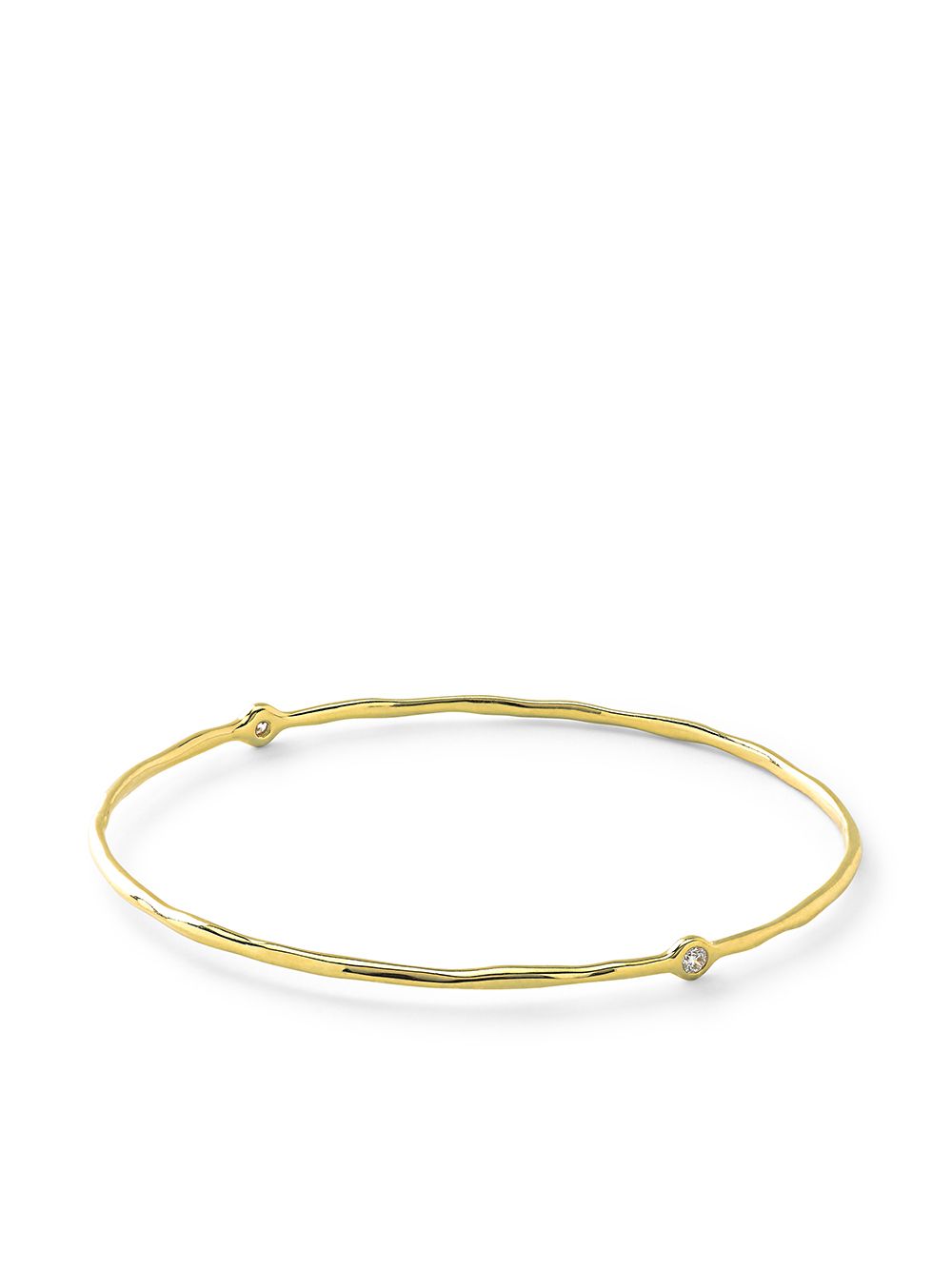 IPPOLITA Superstar 18K黄金钻石手镯 - 金色