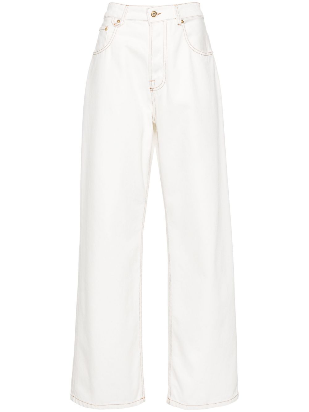 Jacquemus La De Nîmes 棉牛仔裤 - 中性色