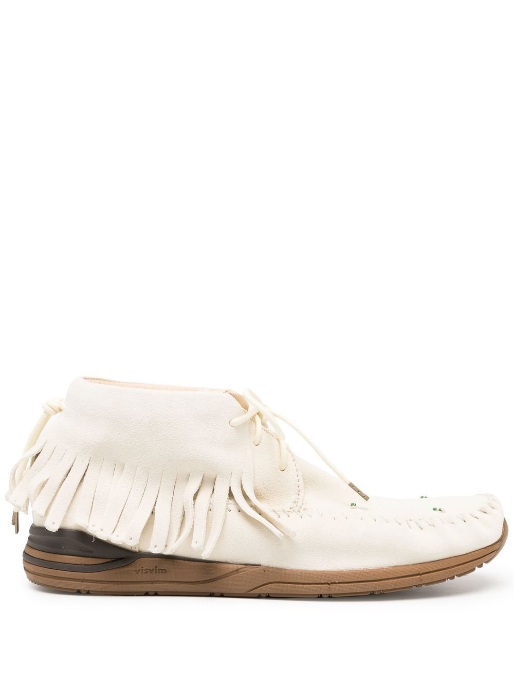 visvim 流苏皮质乐福鞋 - 中性色
