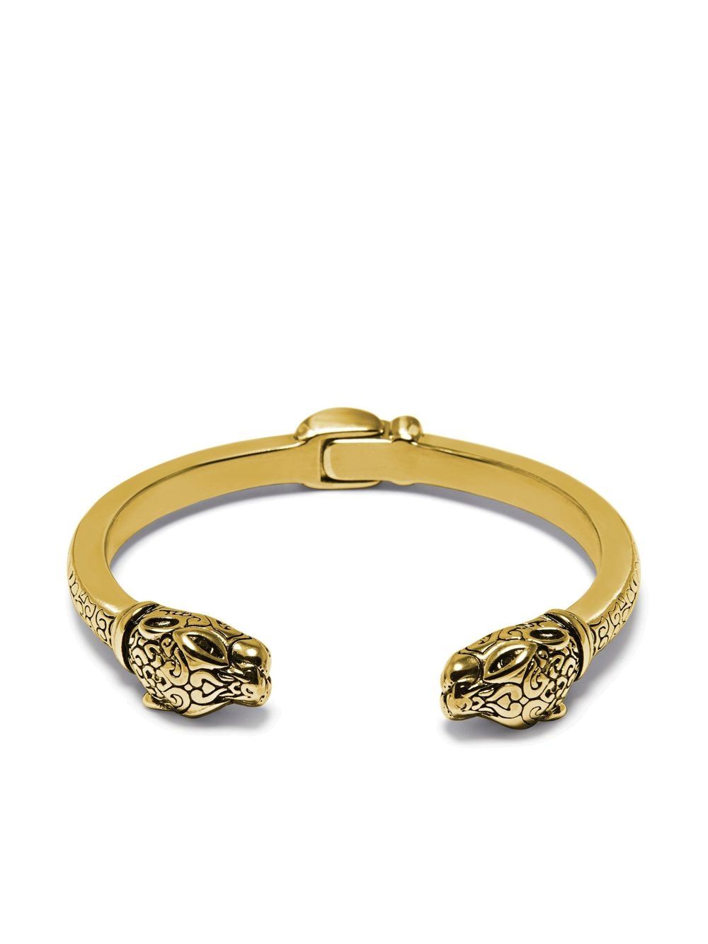 Nialaya Jewelry 黑豹手镯式手链 - 金色