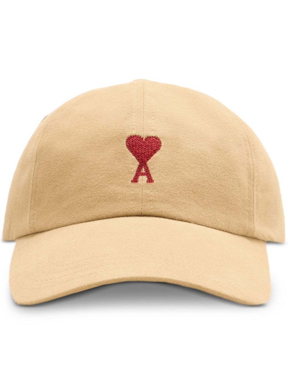 AMI Paris Ami de Coeur 刺绣棒球帽 - 中性色