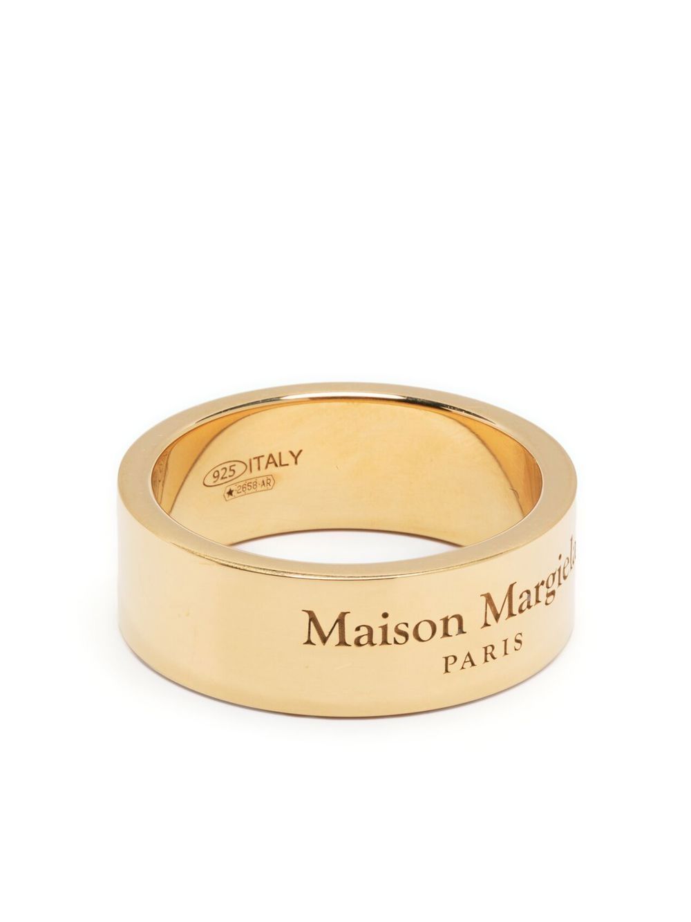 Maison Margiela logo雕刻戒指 - 金色