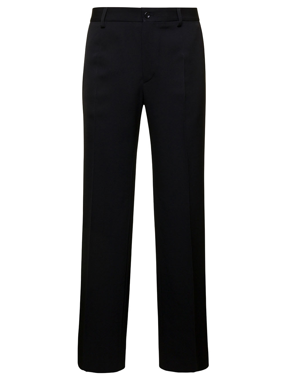 Dolce & Gabbana Straight Leg Wool Trousers