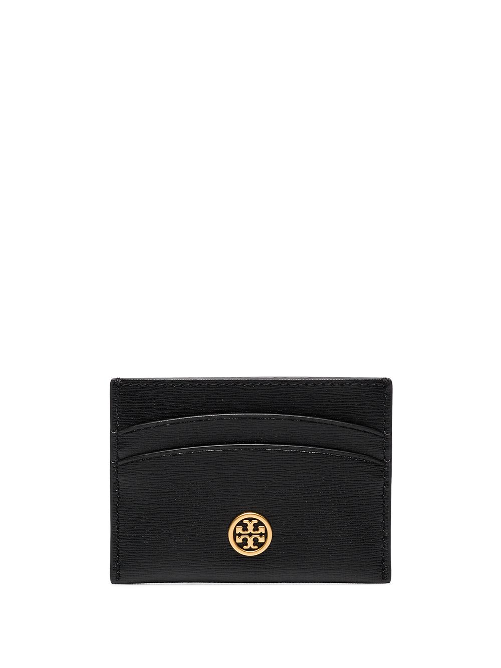 Tory Burch Robinson logo标牌卡夹 - 黑色