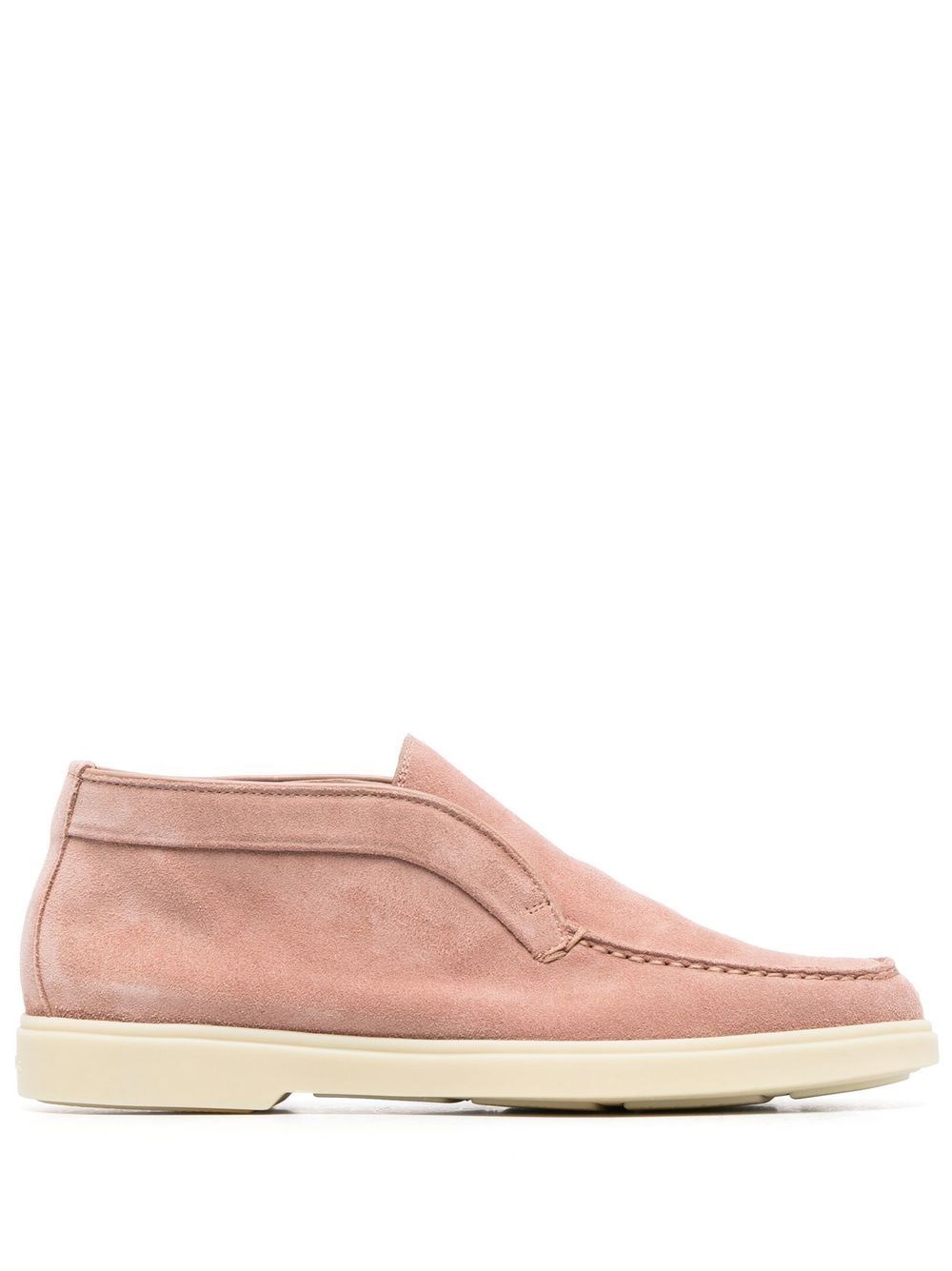 Santoni 套穿式乐福鞋 - 粉色