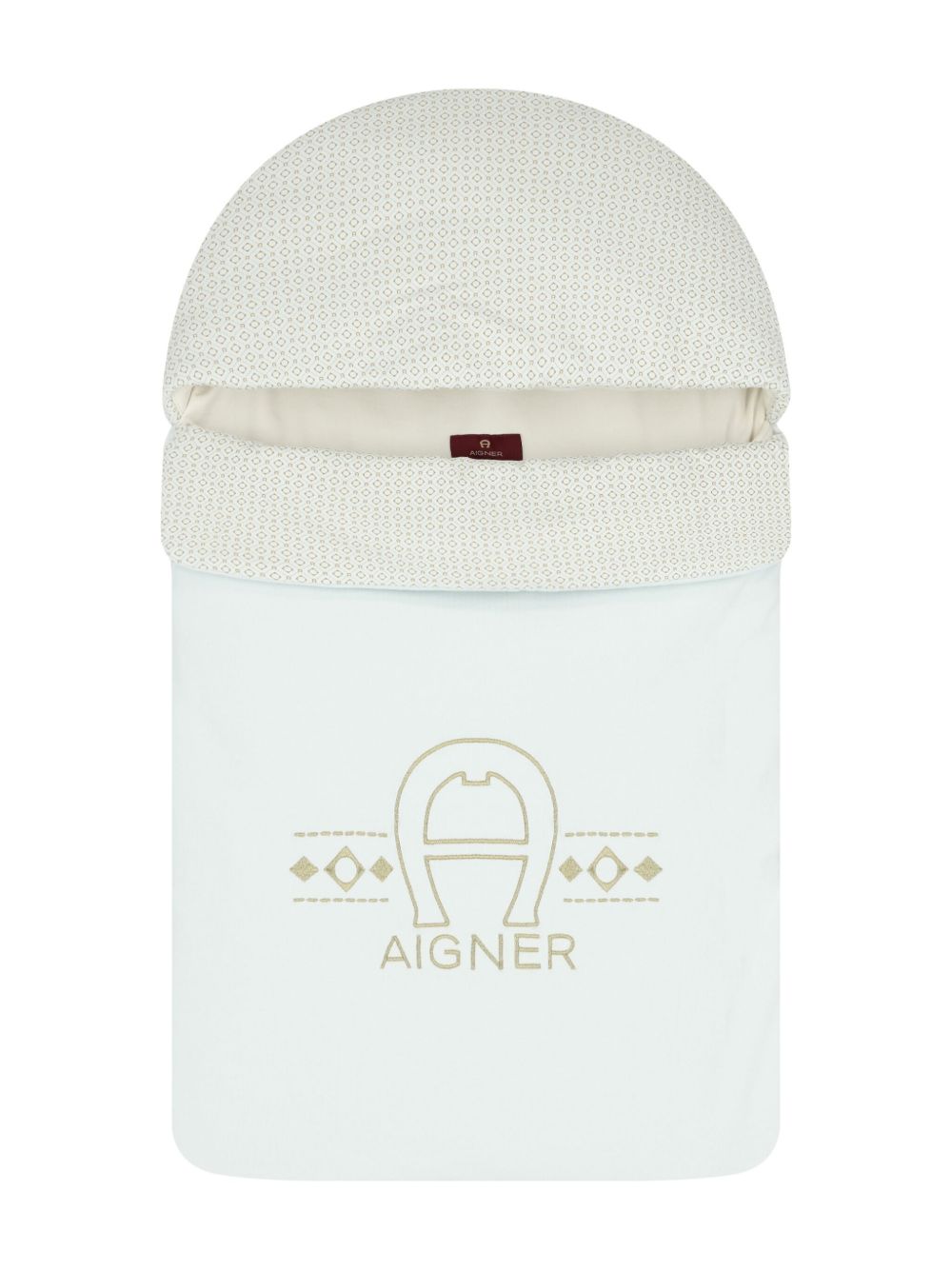 Aigner Kids logo刺绣睡袋 - 蓝色