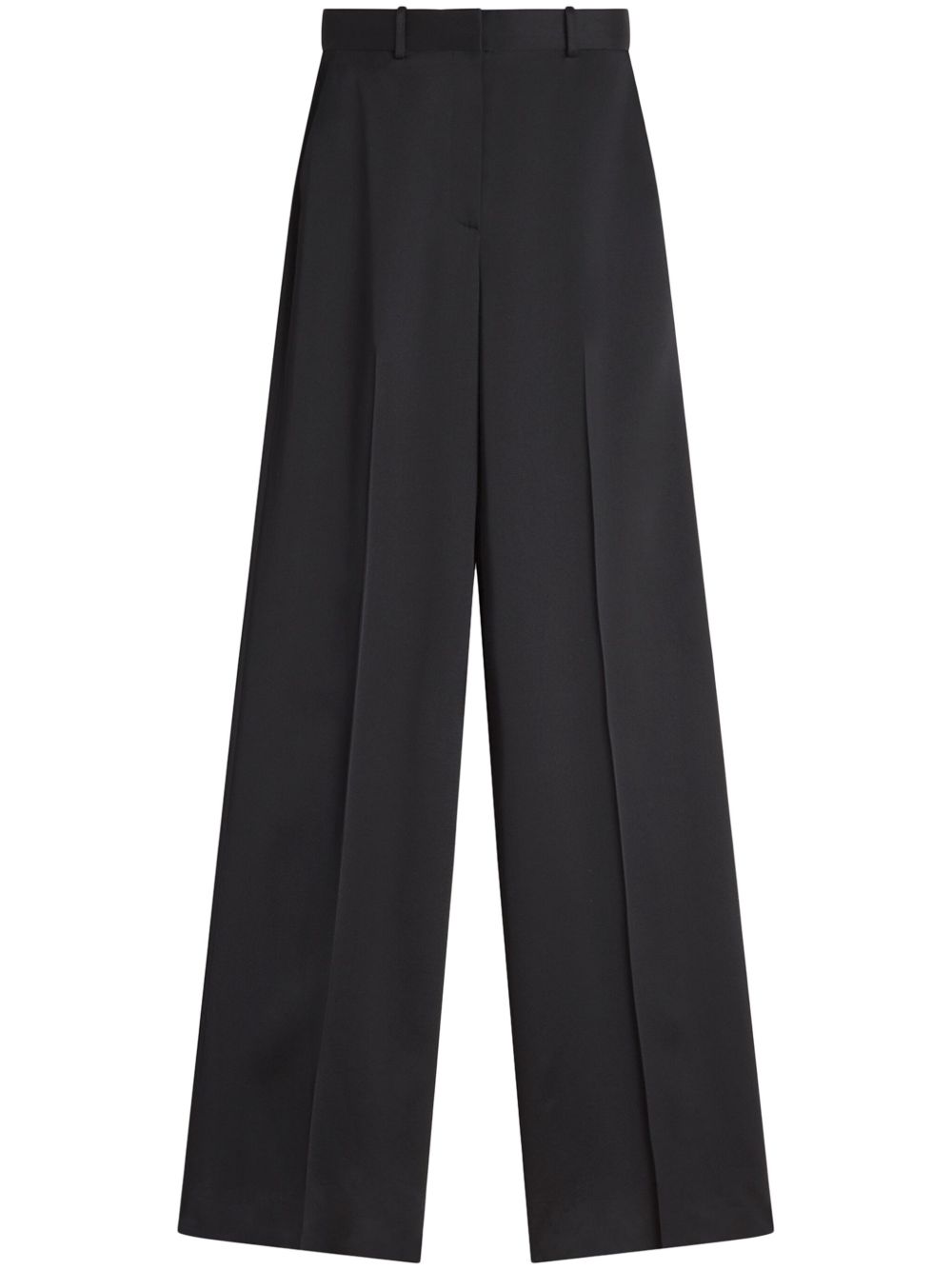 Lanvin 压褶长裤 - 黑色