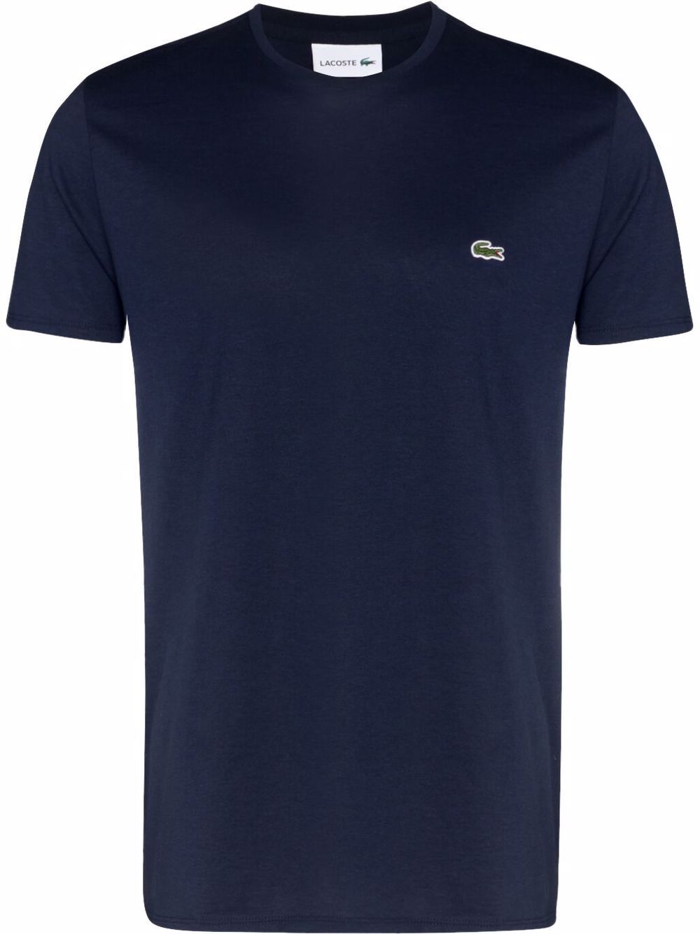 Lacoste 仿鳄鱼贴花T恤 - 蓝色