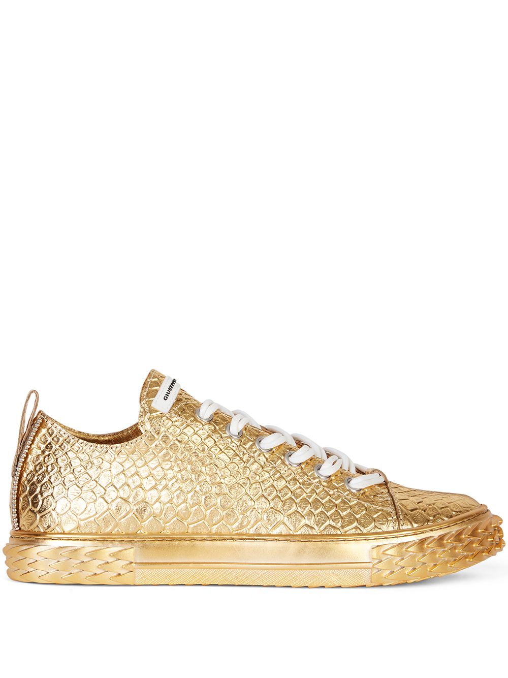 Giuseppe Zanotti Blabber 低帮板鞋 - 金色