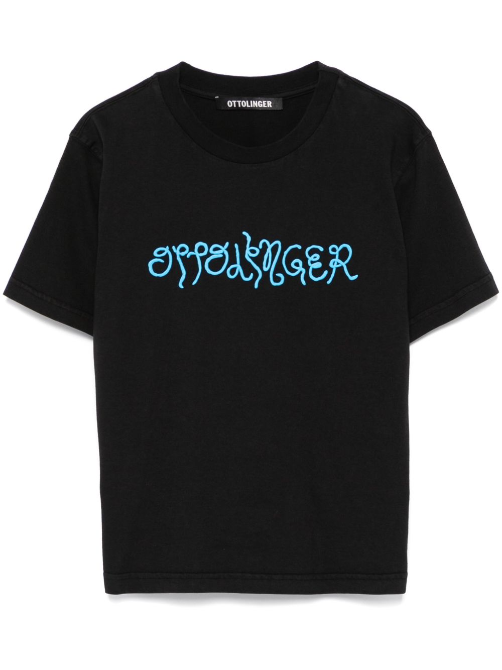 Ottolinger Puffy logo T恤 - 黑色