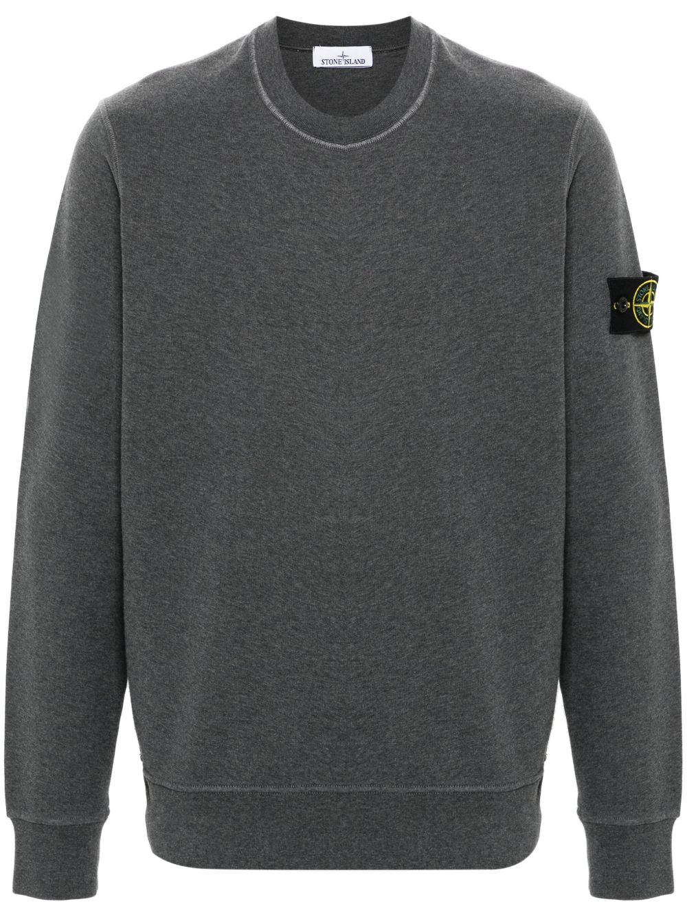 Stone Island 罗盘徽章卫衣 - 灰色