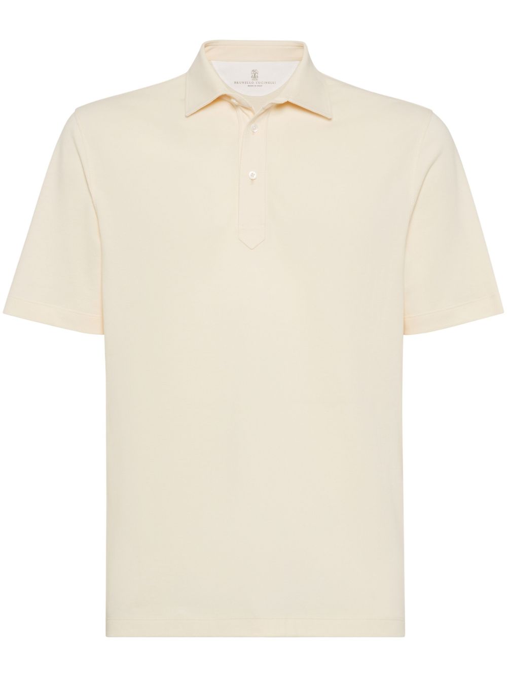 Brunello Cucinelli 珠地布polo衫 - 中性色