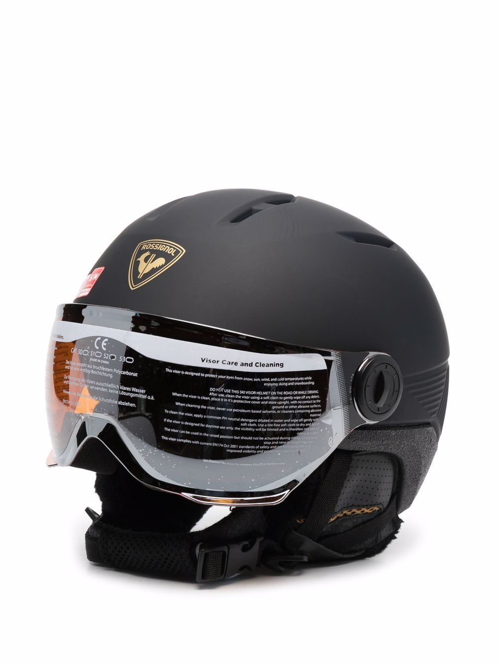Rossignol Fit Visor Impacts 头盔 - 黑色
