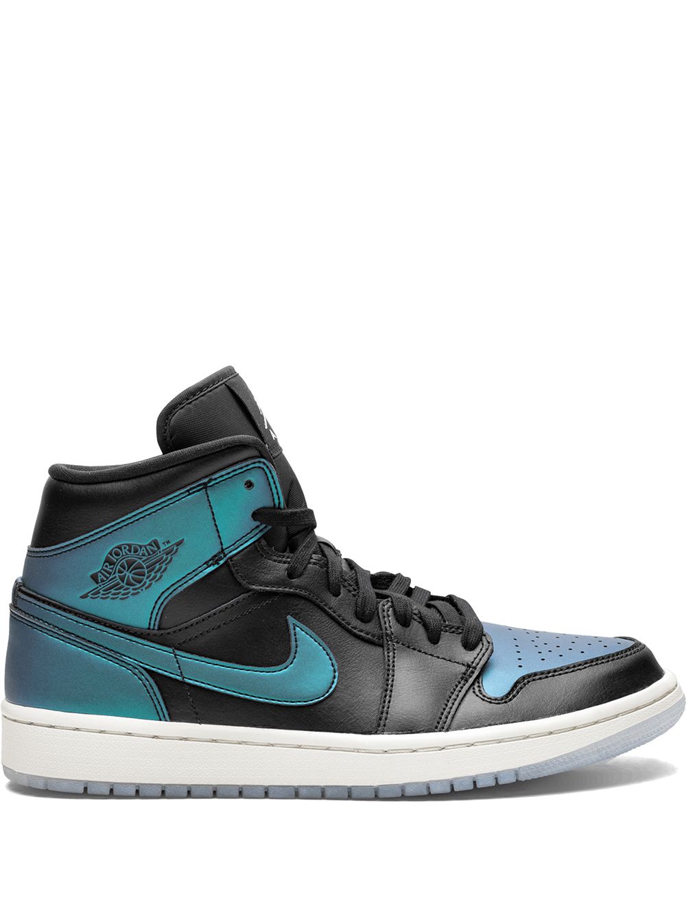 Jordan WMNS Air Jordan 1 Mid运动鞋 - 黑色