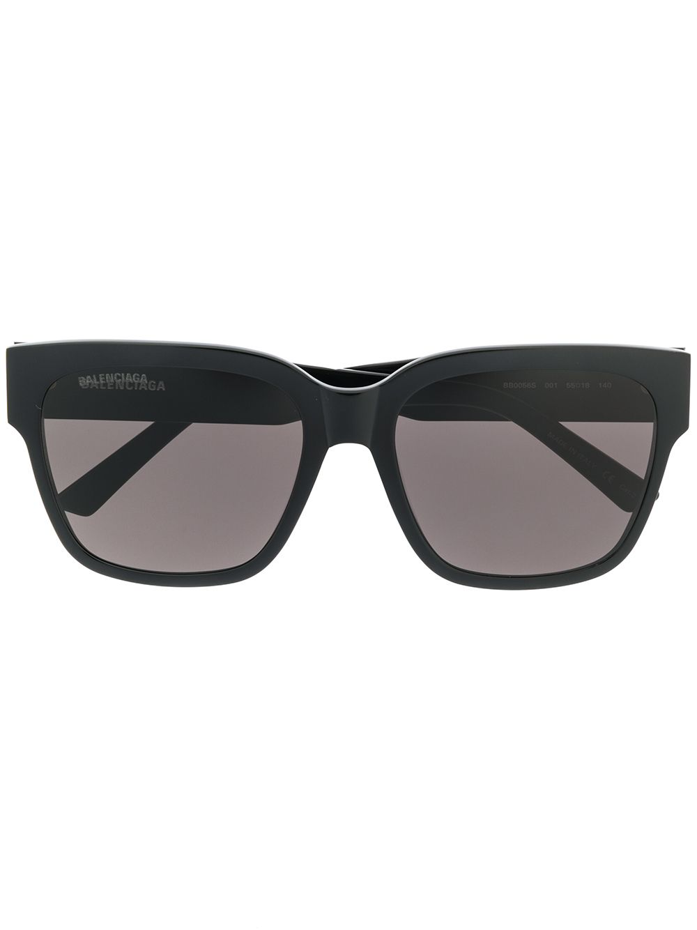 Balenciaga Eyewear 巴黎世家 Paris方框太阳眼镜 - 黑色