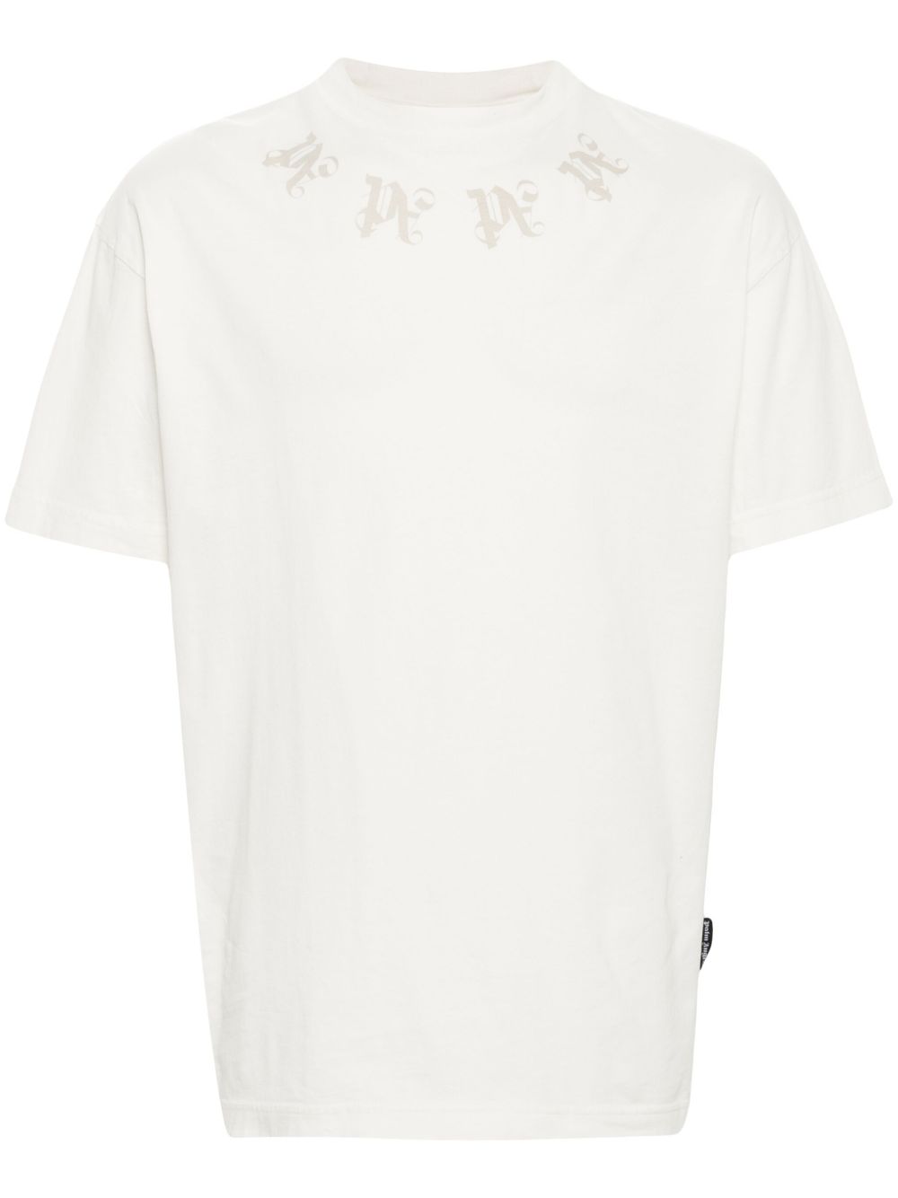 Palm Angels 经典logo印花棉T恤 - 中性色