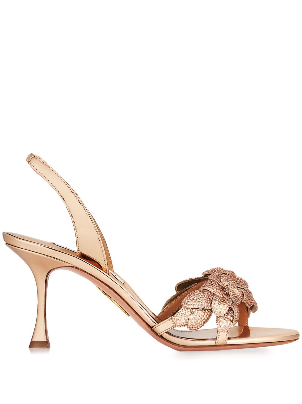 Aquazzura Galactic 凉鞋（7.5厘米） - 金色