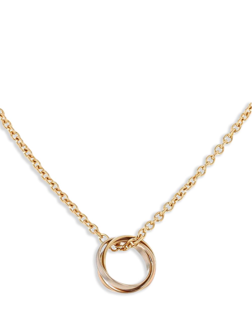 Cartier 18K黄金 Trinity 小号吊饰项链（典藏款） - 金色
