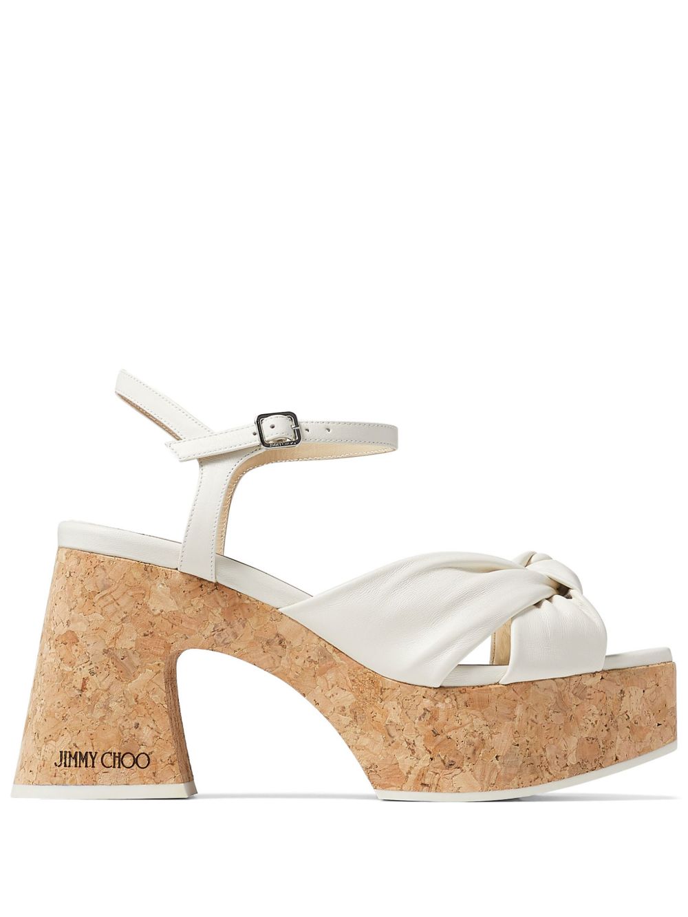 Jimmy Choo Heloise 高坡跟凉鞋 - 中性色