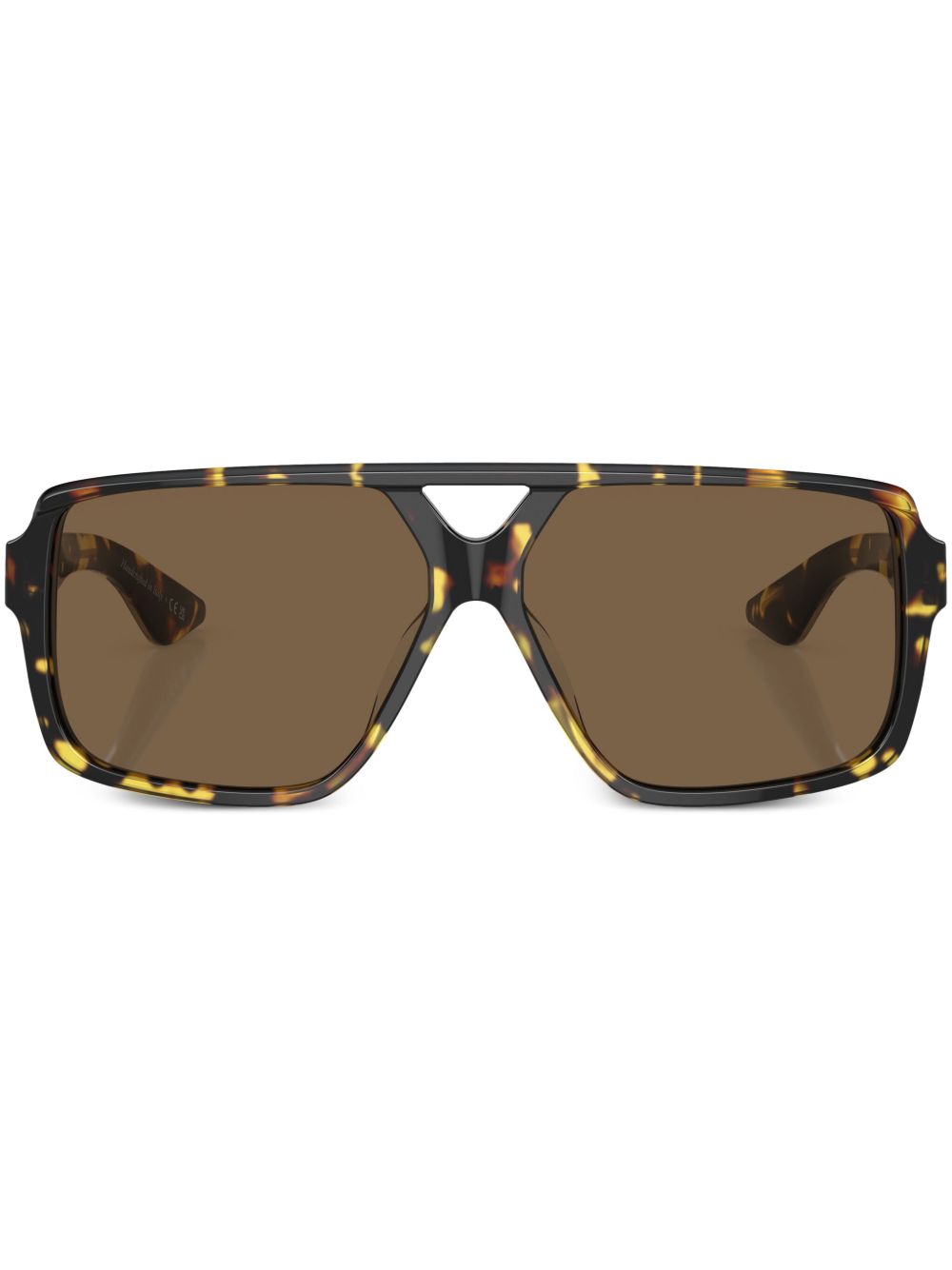 Oliver Peoples 1977c 超大框太阳眼镜 - 绿色