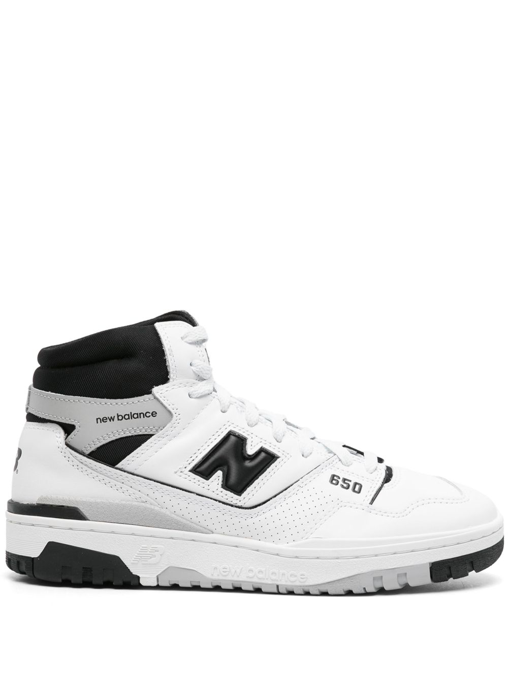 New Balance 650 高帮运动鞋 - 白色