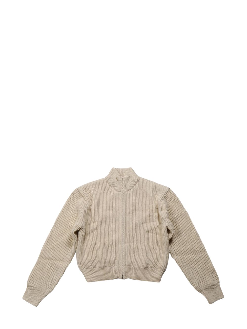 Amomento ribbed cardigan - 中性色