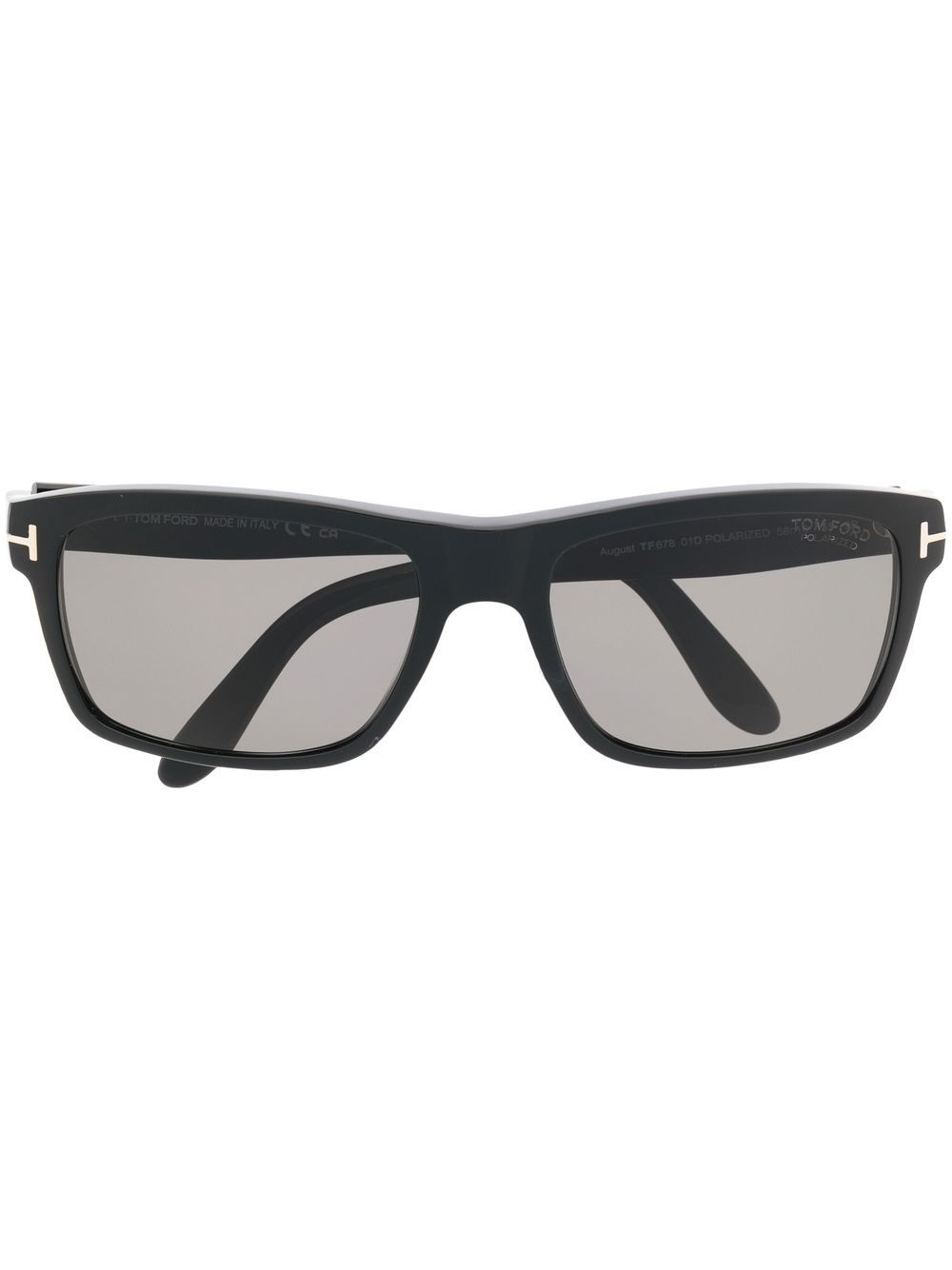 TOM FORD Eyewear 汤姆福特眼镜系列 August 有色太阳眼镜 - 黑色