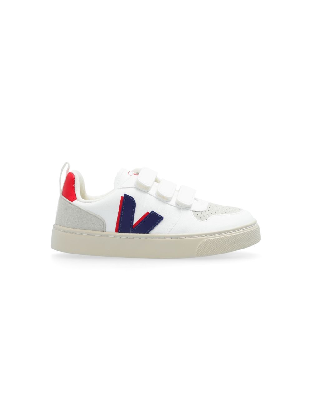 VEJA Kids V-10 CWL 板鞋 - 白色
