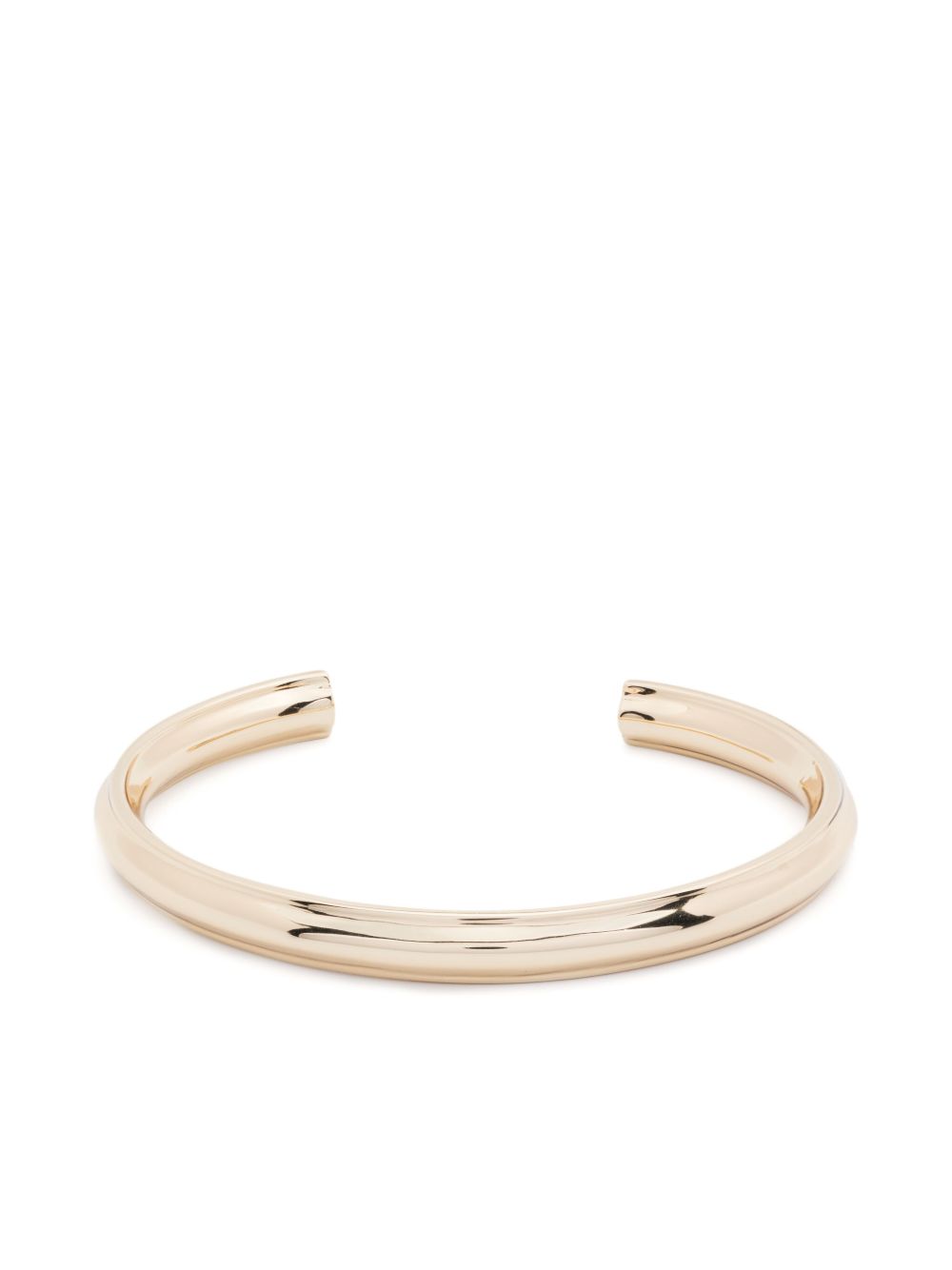 Eddie Borgo Thin Ripple 手链 - 金色