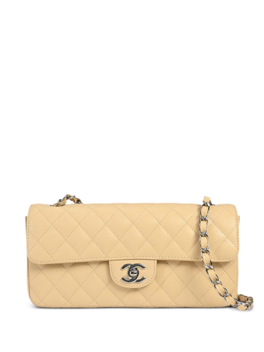 CHANEL Pre-Owned East West 单肩包（2008年典藏款） - 中性色