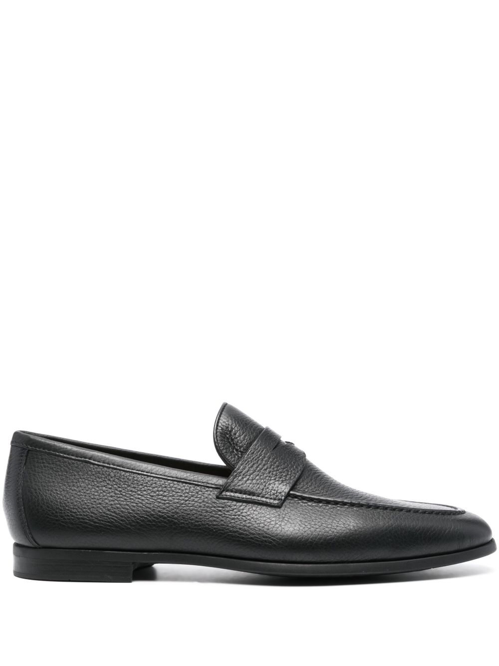 Magnanni Diezma II 皮质乐福鞋 - 黑色