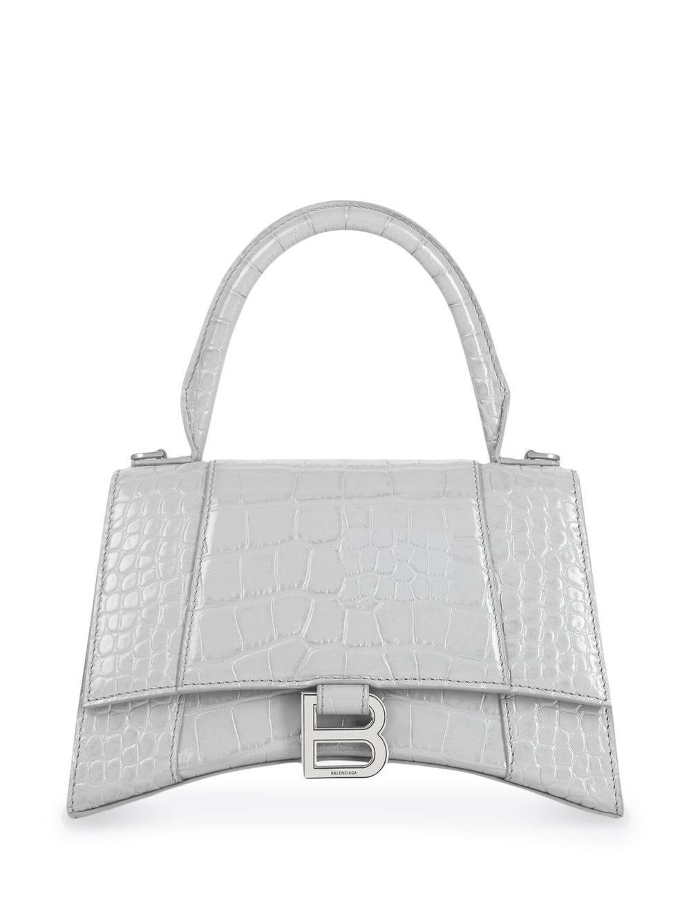 Balenciaga Hourglass 小号手提包 - 灰色