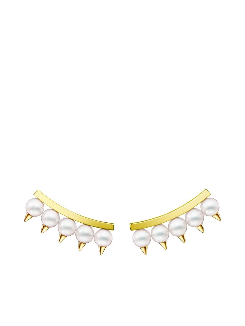 TASAKI 18K黄金 Collection Line Danger plus 耳环 - 金色