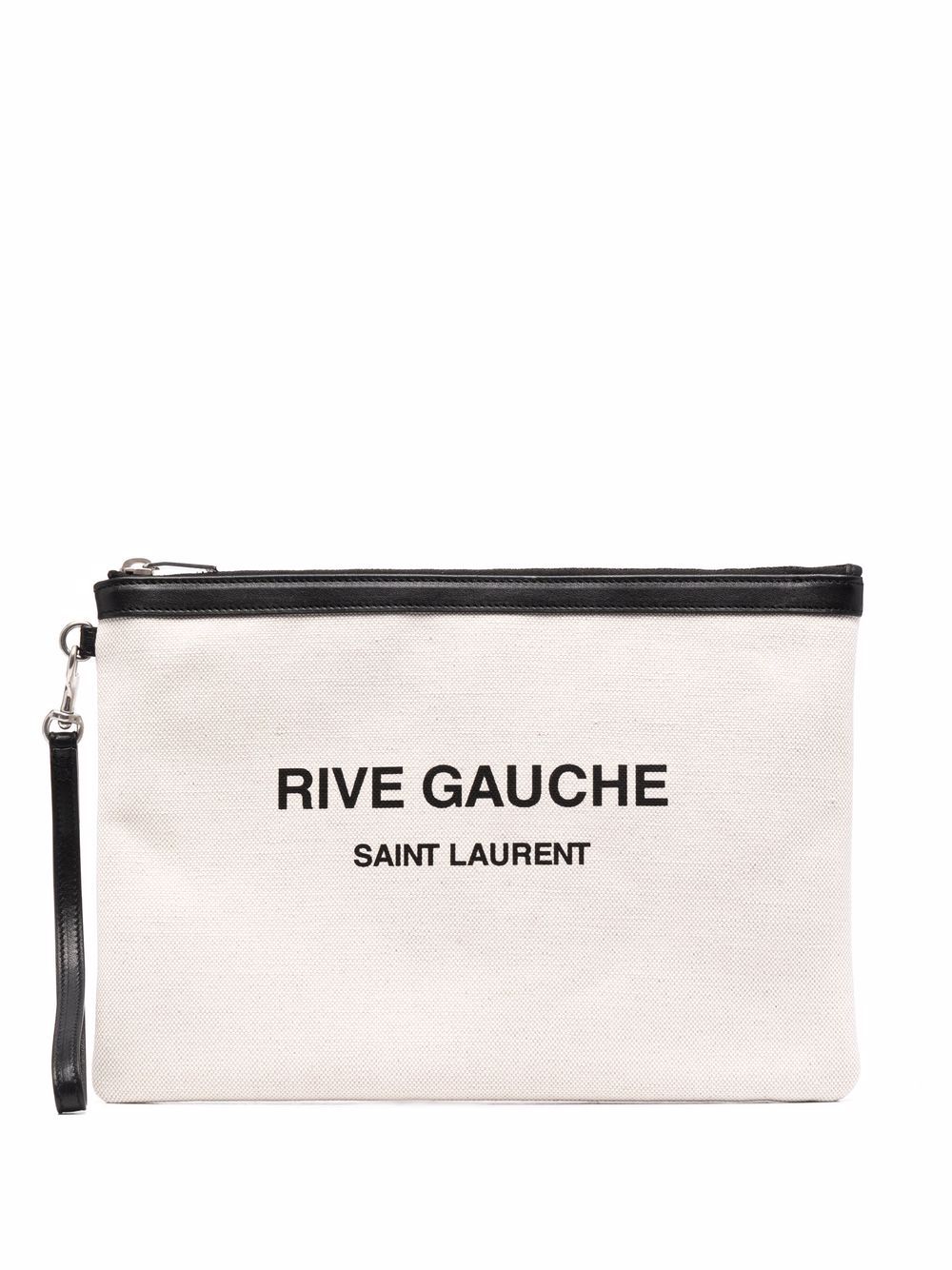Saint Laurent Rive Gauche 帆布小袋 - 中性色