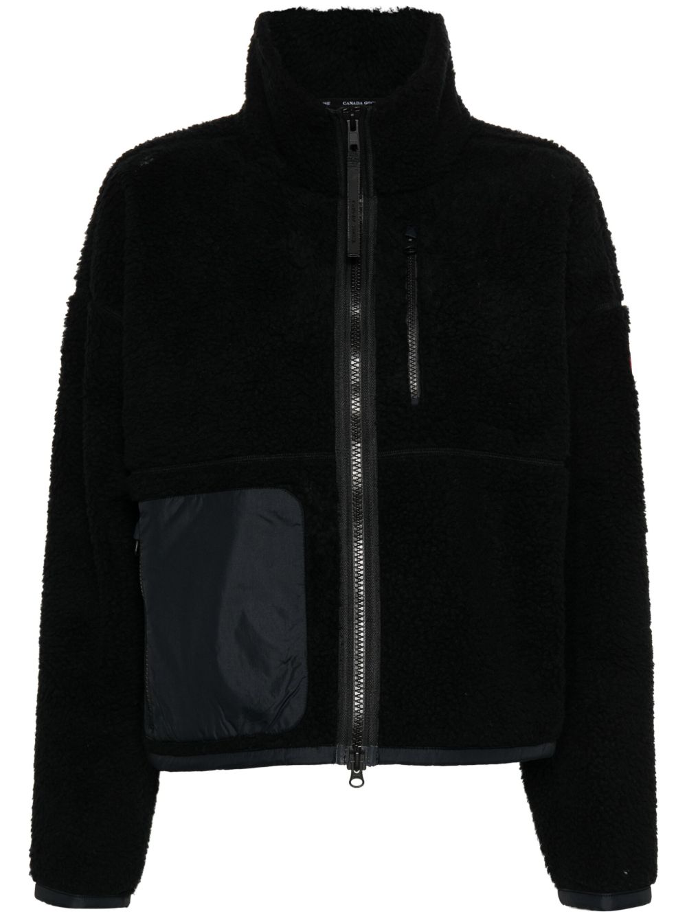Canada Goose Simcoe 抓绒拉链夹克 - 黑色