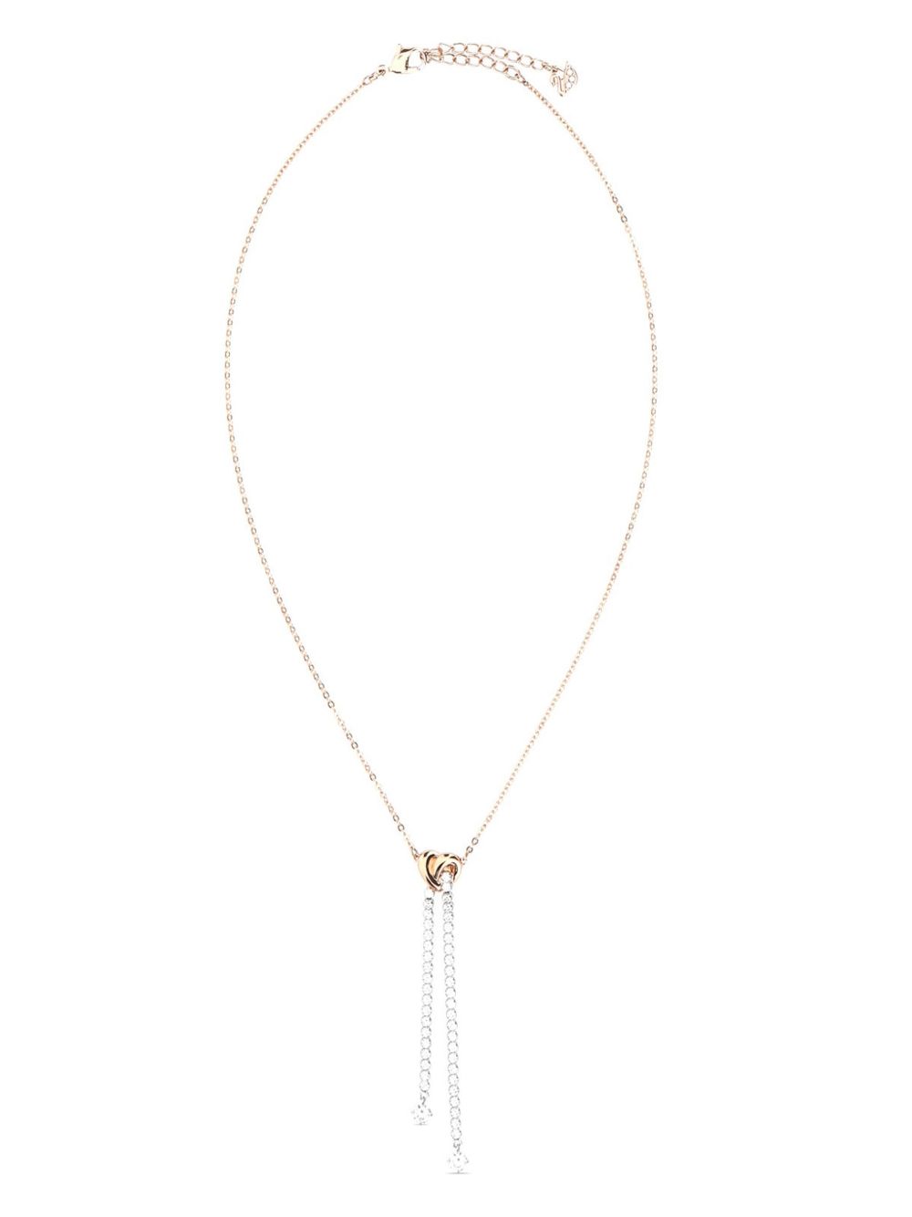 Swarovski Lifelong Heart 项链 - 金色