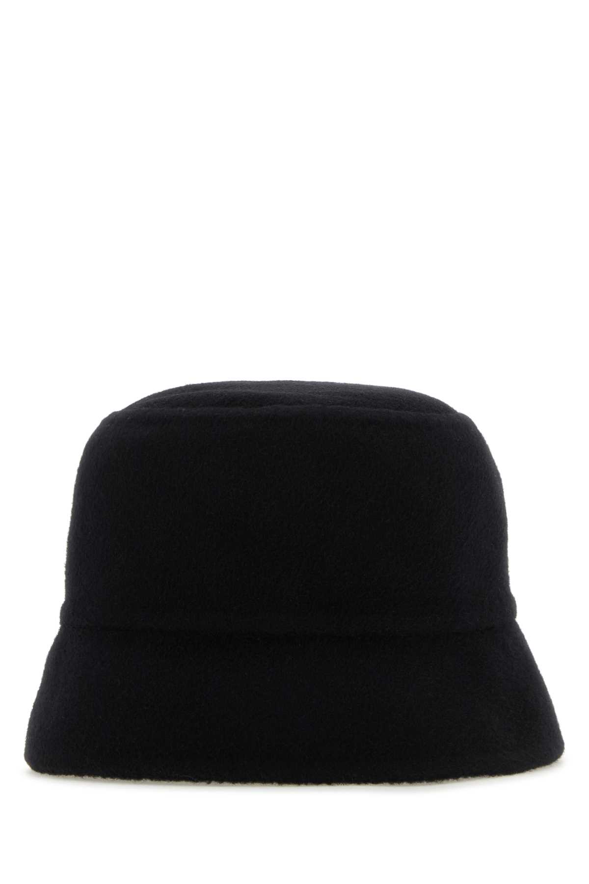 Prada Midnight Blue Cashmere Bucket Hat