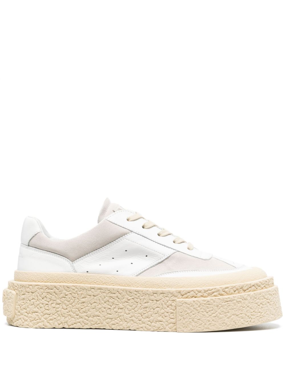 MM6 Maison Margiela 厚底运动鞋 - 白色
