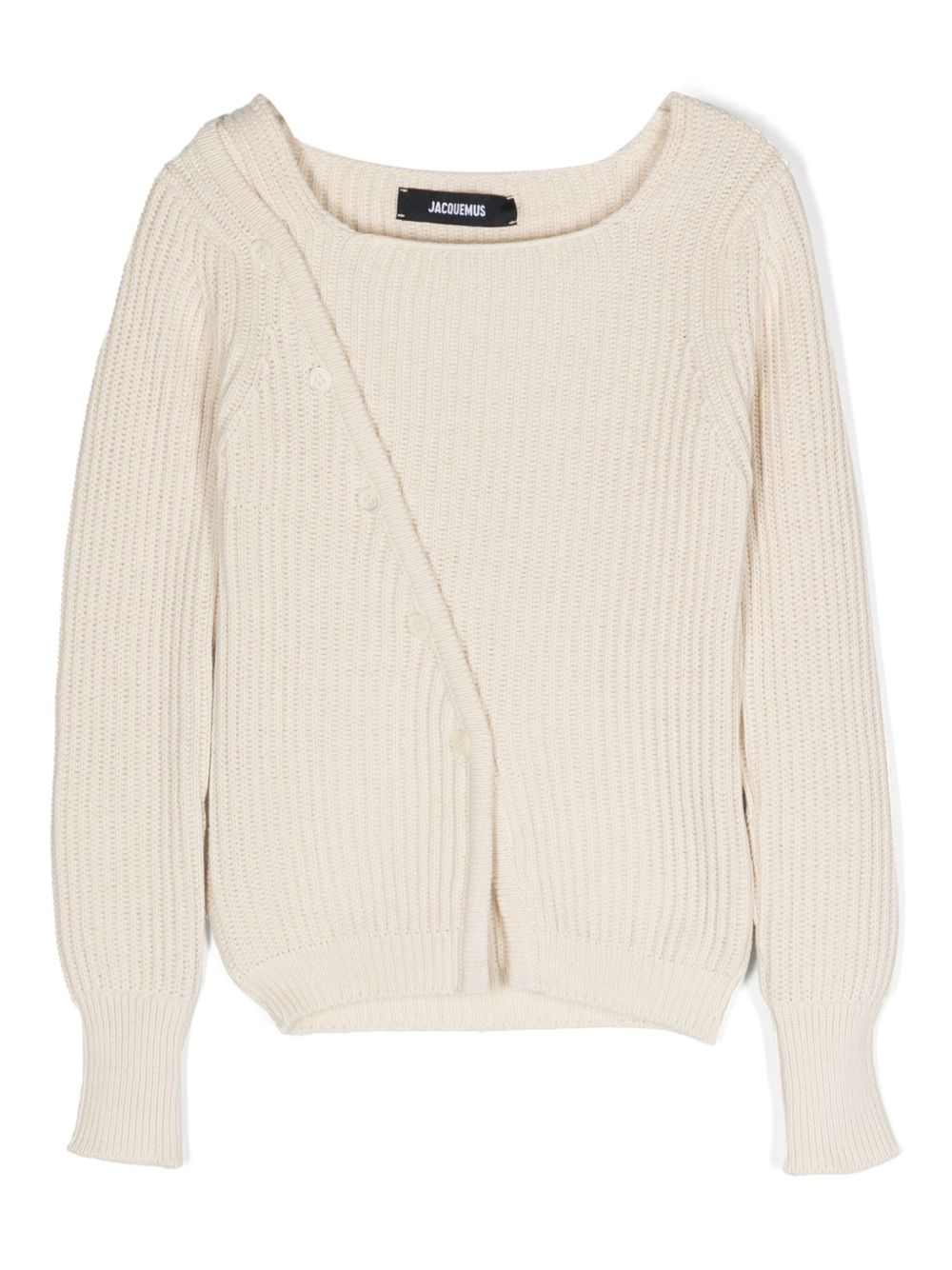 JACQUEMUS L'ENFANT Le Maile Pau 罗纹毛衣 - 中性色
